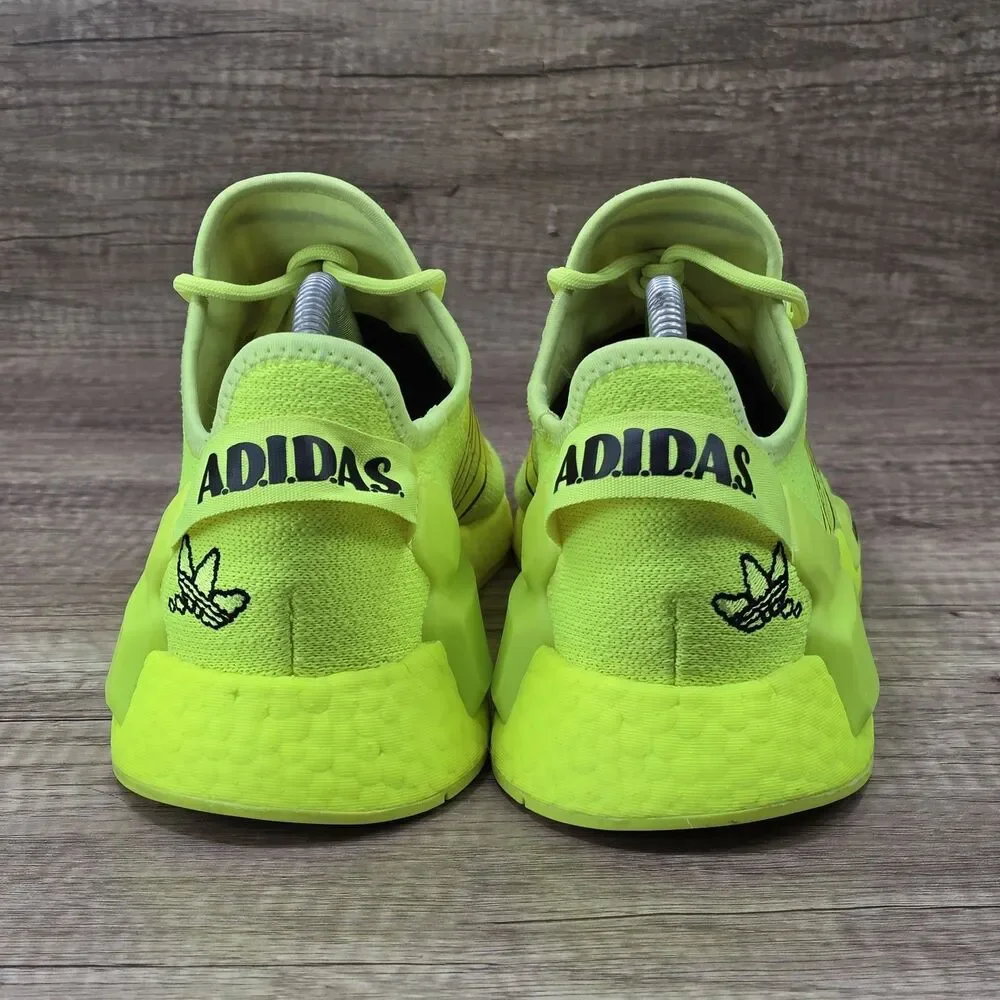 Adidas NMD R1 V2 Men's Size 8.5 Women's Sz 9.5 Solar Yellow Running Shoes H02654